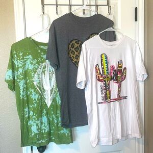 3 Cactus TShirt Bundle!